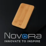Novora FSC Bamboo 5000mAh Magnetic Wireless Power Bank - TA-N006 - Image 5