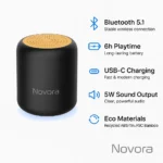 Novora 5W Bluetooth Speaker - TA-N010 - Image 3