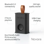 Novora 3W Bluetooth Speaker - TA-N012 - Image 4