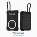 Novora 10000mAh 5-in-1 Magnetic Solar Power Bank - TA-N015