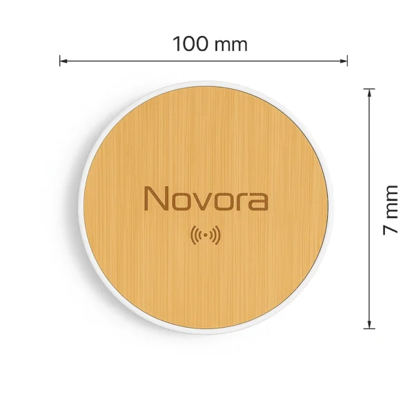 Novora FSC Bamboo 15W Wireless Charging Pad - TA-N016 ...