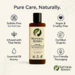 Natural Senses Natural Purifying & Restoring Herbal Shampoo - TA-NS002 - Image 5