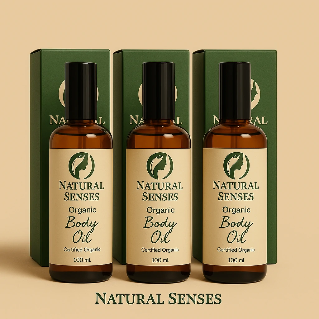 TA-NS004-Variant Natural Senses Organic Body Oil 100ml - TA-NS005 - Image 1