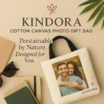 Cotton Canvas Photo Gift Bag - TA-KD036