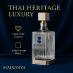 Pewter Whiskey Decanter - Square Crystal - TA-M0019 - Image 8