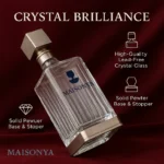 Pewter Whiskey Decanter - Square Crystal - TA-M0019 - Image 7