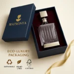 Pewter Whiskey Decanter - Square Crystal - TA-M0019 - Image 11