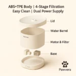 Pet Electric Water Feeder - TA-PV018 - Image 3