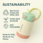 Double-wall Stainless Steel Kids Bottle - TA-CU003 - Image 9