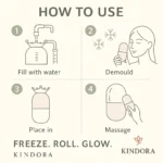 Silicone Crown Facial Ice Roller - TA-KD008 - Image 7