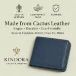 Cactus Leather Wallet with Zip - TA-KD022 - Image 8