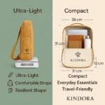 Kraft Paper Retro Backpack - TA-KD034 - Image 11