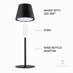 Bottle Table Lamp Sommelier - TA-M0002 - Image 10