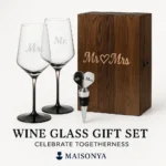 Mr & Mrs Wine Glass Gift Set - TA-M0005