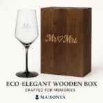 Mr & Mrs Wine Glass Gift Set - TA-M0005 - Image 9