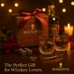 Double Glass Whiskey Stone Set - TA-M0008 - Image 2