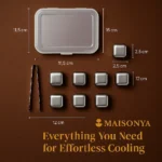 Whiskey Stones - Stainless Steel Chill Cubes - TA-M0013 - Image 8