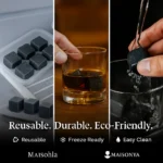 Whiskey Stone Set - Wood Edition - TA-M0015 - Image 9