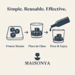 Whiskey Stone Set - Granite - TA-M0016 - Image 9