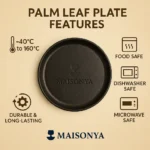 Palm Leaf Plate Set (Round) - TA-M0017 - Image 8