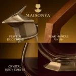 Pewter Duckshaped Wine Decanter - TA-M0020 - Image 7