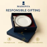 Pewter Rimmed Porcelain Plate - TA-M0024 - Image 6