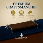 Pewter Wood Serving Tray - Equestrian - TA-M0025 - Image 9