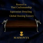 Pewter Wood Serving Tray - Equestrian - TA-M0025 - Image 10