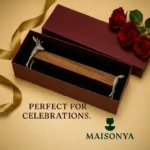 Pewter Teak Wood Serving Tray - Stag - TA-M0026 - Image 7