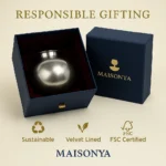 Pewter Moon Shaped Vase - TA-M0027 - Image 8