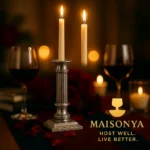 Pewter Candle Holder - Rome - TA-M0029 - Image 4