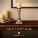 Pewter Candle Holder - Rome - TA-M0029 - Image 2