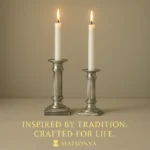 Pewter Candle Holder - Rome - TA-M0029 - Image 3