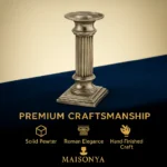 Pewter Candle Holder - Rome - TA-M0029 - Image 8