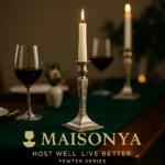 Pewter Candle Holder - Celise - TA-M0030 - Image 6