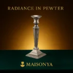 Pewter Candle Holder - Celise - TA-M0030