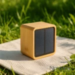 Solar Bluetooth Speaker Bamboo - TA-N019 - Image 4
