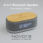 6-in-1 Bluetooth Speaker Bamboo and RPET - TA-N020 - Image 5