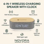 6-in-1 Bluetooth Speaker Bamboo and RPET - TA-N020 - Image 8