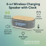 6-in-1 Bluetooth Speaker Bamboo and RPET - TA-N020 - Image 9