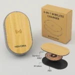 6-in-1 Bluetooth Speaker Bamboo and RPET - TA-N020 - Image 10