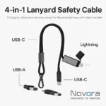 Lanyard Safety Cable 4-in-1 - TA-N025 - Image 5