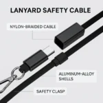 Lanyard Safety Cable 4-in-1 - TA-N025 - Image 8