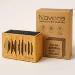 Solar Bamboo Wireless Speaker - TA-N032 - Image 10