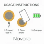 Bamboo RPET Wireless Charger - TA-N033 - Image 10