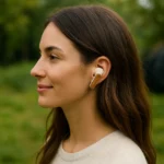 Bamboo Wheat Straw Wireless Earbuds - TA-N034 - Image 2