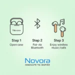 Bamboo Wheat Straw Wireless Earbuds - TA-N034 - Image 13