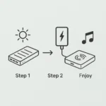 Bamboo Solar Power Bank - TA-N036 - Image 3