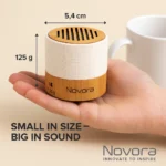 Hemp & Bamboo Bluetooth Speaker - TA-N040 - Image 4