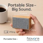 RPET & Bamboo Bluetooth Speaker - TA-N041 - Image 7